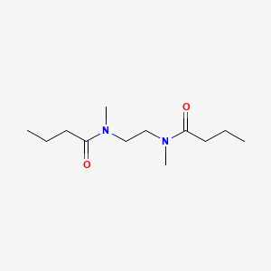 molecular formula C12H24N2O2 B14550579 N,N'-(Ethane-1,2-diyl)bis(N-methylbutanamide) CAS No. 61797-15-7