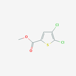 molecular formula C6H4Cl2O2S B1455061 Methyl 4,5-dichlorothiophene-2-carboxylate CAS No. 89281-29-8