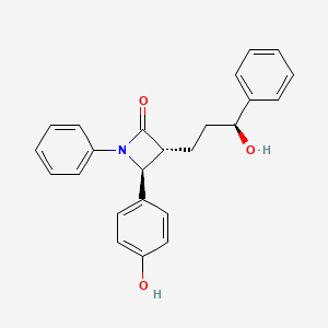 molecular formula C24H23NO3 B1455064 Di-desfluoro Ezetimibe CAS No. 1251741-03-3