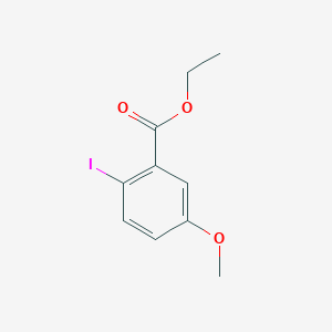 molecular formula C10H11IO3 B1455070 Ethyl 2-iodo-5-methoxybenzoate CAS No. 104807-65-0