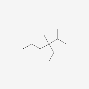 molecular formula C11H24 B14550814 3,3-Diethyl-2-methylhexane CAS No. 61868-67-5