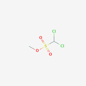 molecular formula C2H4Cl2O3S B14550956 Methyl dichloromethanesulfonate CAS No. 61839-45-0