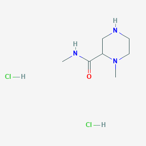 1-Methyl-piperazine-2-carboxylic acid methylamide dihydrochloride
