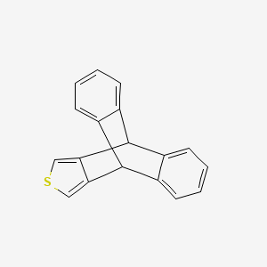 molecular formula C18H12S B1455104 9,10-Dihydro-9,10-[3,4]thiophenoanthracene CAS No. 42490-26-6