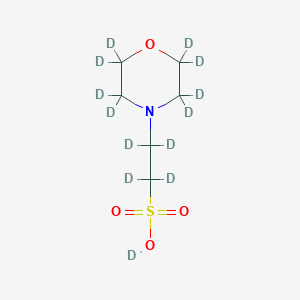 2-(N-Morpholino)ethanesulfonic acid-D13