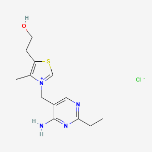 molecular formula C13H19ClN4OS B1455125 Ethyl Thiamine CAS No. 3505-34-8