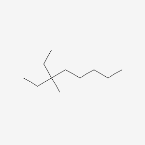 molecular formula C12H26 B14551610 3-Ethyl-3,5-dimethyloctane CAS No. 62183-63-5
