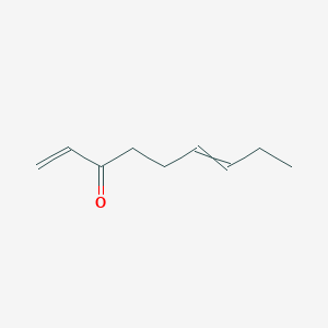 molecular formula C9H14O B14551674 Nona-1,6-dien-3-one CAS No. 61856-12-0
