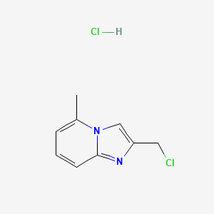 2-(Chloromethyl)-5-methylimidazo[1,2-a]pyridine hydrochloride