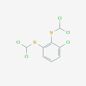 molecular formula C8H5Cl5Si2 B14551980 Pubchem_71391881 CAS No. 61823-10-7