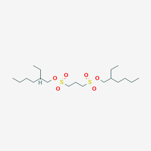 molecular formula C19H40O6S2 B14552020 Bis(2-ethylhexyl) propane-1,3-disulfonate CAS No. 61660-42-2