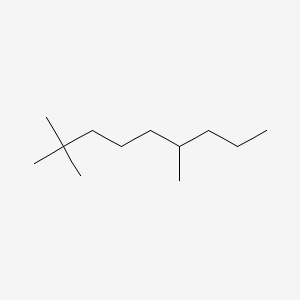 molecular formula C12H26 B14552085 2,2,6-Trimethylnonane CAS No. 62184-52-5