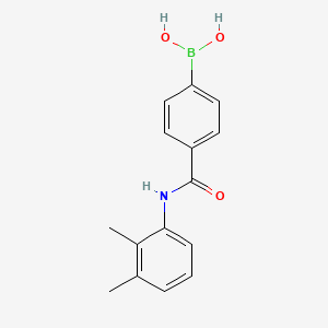 molecular formula C15H16BNO3 B1455222 4-(2,3-Dimethylphenylcarbamoyl)phenylboronic acid CAS No. 913835-36-6
