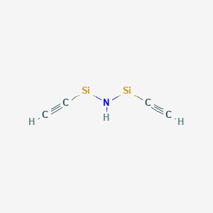 molecular formula C4H3NSi2 B14552331 CID 78065485 