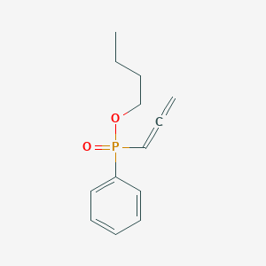 molecular formula C13H17O2P B14552386 Butyl phenyl(propadienyl)phosphinate CAS No. 61879-37-6
