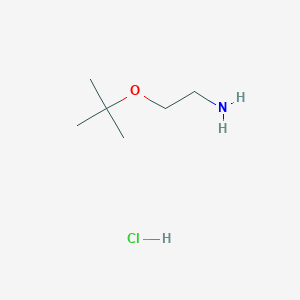 molecular formula C6H16ClNO B1455242 2-(t-Butyloxy)-ethylamine hydrochloride CAS No. 335598-67-9