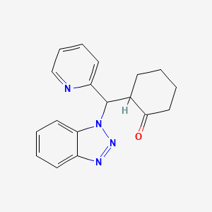 2-Cyclohexynon-2-pyridine-1benztriazole methane