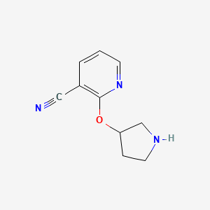 2-(Pyrrolidin-3-yloxy)-nicotinonitrile