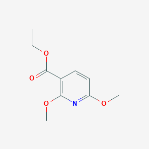 molecular formula C10H13NO4 B1455261 Ethyl 2,6-dimethoxypyridine-3-carboxylate CAS No. 562840-46-4