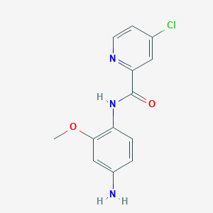 N-(4-Amino-2-methoxyphenyl)-4-chloro-2-pyridinecarboxamide
