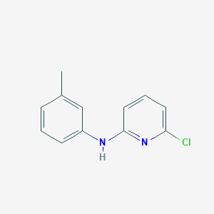 molecular formula C12H11ClN2 B1455270 6-Chloro-N-(m-tolyl)pyridin-2-amine CAS No. 1220019-91-9