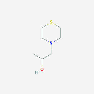 molecular formula C7H15NOS B1455271 N-(2-hydroxypropyl)thiomorpholine CAS No. 6007-66-5