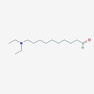 molecular formula C14H29NO B14552738 10-(Diethylamino)decanal CAS No. 61652-25-3