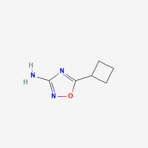 5-Cyclobutyl-1,2,4-oxadiazol-3-amine