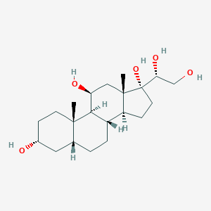 molecular formula C21H36O5 B145528 Beta-Cortol CAS No. 667-65-2