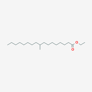 molecular formula C20H40O2 B14552804 Ethyl 9-methylheptadecanoate CAS No. 61760-89-2