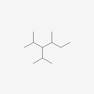 molecular formula C11H24 B14552891 2,4-Dimethyl-3-isopropylhexane CAS No. 61868-65-3