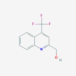B1455297 (4-(Trifluoromethyl)quinolin-2-yl)methanol CAS No. 1116339-56-0