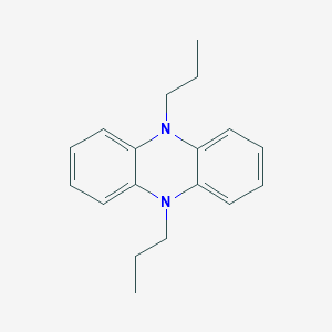 molecular formula C18H22N2 B14553110 5,10-Dipropylphenazine CAS No. 62248-01-5