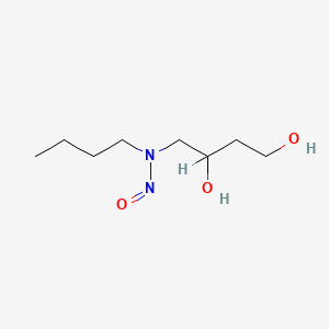 molecular formula C8H18N2O3 B14553131 N-Butyl-N-(2,4-dihydroxybutyl)nitrosamine CAS No. 62018-91-1