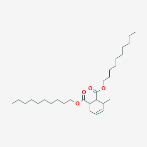 molecular formula C29H52O4 B14553150 Didecyl 3-methylcyclohex-4-ene-1,2-dicarboxylate CAS No. 62174-71-4