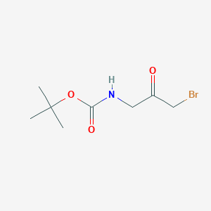 molecular formula C8H14BrNO3 B1455318 Tert-butyl (3-bromo-2-oxopropyl)carbamate CAS No. 72072-03-8