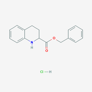 Benzyl 1,2,3,4-tetrahydroquinoline-2-carboxylate hydrochloride