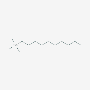 molecular formula C13H30Sn B14553394 Decyl(trimethyl)stannane CAS No. 61726-22-5