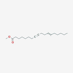 molecular formula C19H32O2 B14553422 Methyl octadec-12-en-8-ynoate CAS No. 62203-98-9