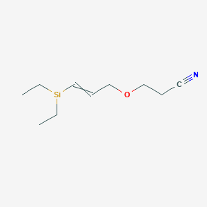 molecular formula C10H18NOSi B14553470 CID 78065526 