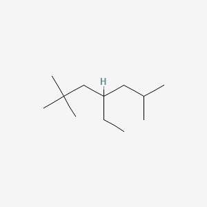 molecular formula C12H26 B14553491 4-Ethyl-2,2,6-trimethylheptane CAS No. 62199-14-8