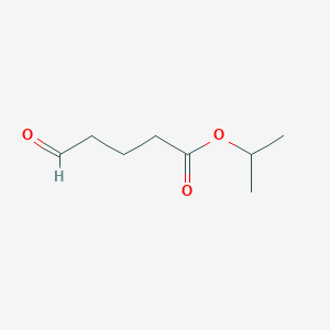 molecular formula C8H14O3 B14553499 Propan-2-yl 5-oxopentanoate CAS No. 61720-58-9
