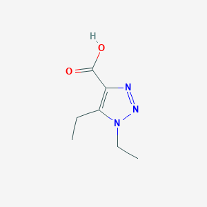 diethyl-1H-1,2,3-triazole-4-carboxylic acid