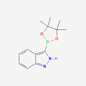 3-(4,4,5,5-Tetramethyl-1,3,2-dioxaborolan-2-yl)-1h-indazole