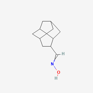 molecular formula C11H17NO B14553700 N-[(Octahydro-1H-2,5-methanoinden-7-yl)methylidene]hydroxylamine CAS No. 61775-43-7