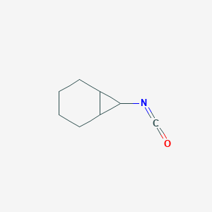 molecular formula C8H11NO B14553999 7-Isocyanatobicyclo[4.1.0]heptane CAS No. 61888-85-5