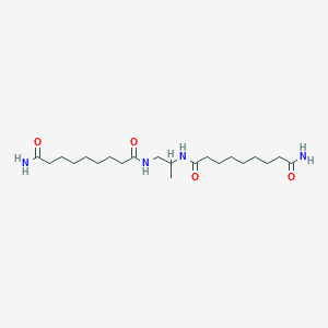 molecular formula C21H40N4O4 B14554173 N~1~,N~1'~-(Propane-1,2-diyl)dinonanediamide CAS No. 61796-55-2