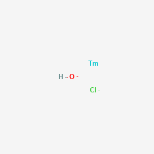 molecular formula ClHOTm-2 B14554184 Thulium;chloride;hydroxide CAS No. 61701-21-1