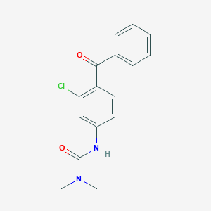 molecular formula C16H15ClN2O2 B14554233 N'-(4-Benzoyl-3-chlorophenyl)-N,N-dimethylurea CAS No. 61779-15-5