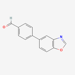 4-(1,3-Benzoxazol-5-yl)benzaldehyde